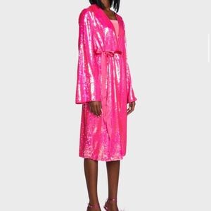 PIXIE SASS THE NIGHT SEQUIN DUSTER